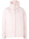 hooded puffer jacket