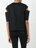 slit shortsleeves T-shirt