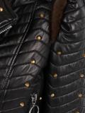 quilted biker jacket