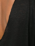 open back T-shirt 