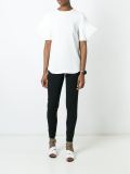 structured sleeve T-shirt