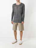 round neck longsleeved T-shirt
