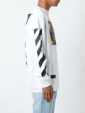 painting print sweatshirt