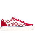 checked sneakers