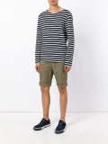 turn up chino shorts