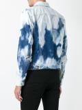 heavily bleached denim jacket