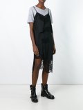 asymmetric slip dress