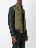 leather sleeves jacket
