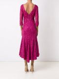 v-neck lace dress