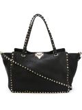 'Rockstud'梯形手提包