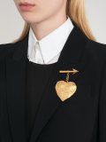 heart and arrow brooch