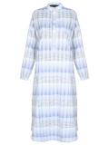 plaid midi dress