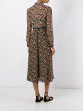 floral print shirt dress
