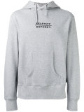 logo back hoodie