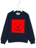 logo patch sweatshirt