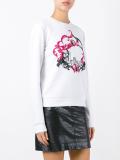 logo print sweatshirt