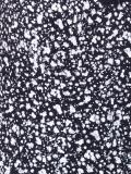 brush splatter print dress