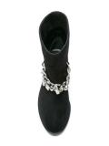 chain detailing ankle boots
