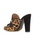 'Diana' leopard print mules