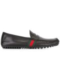 Web horsebit driving loafers