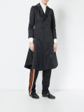 flared embroidered coat
