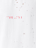 distressed T-shirt