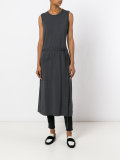 midi wrap dress