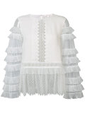 tiered blouse 
