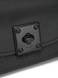 flap closure tote bag