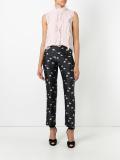 jacquard trousers