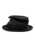 Braid silk trilby hat 