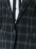 格子西装夹克