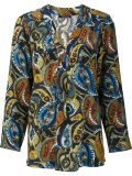 paisley print blouse