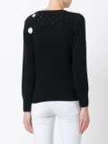 moon and star print top