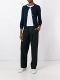 crew neck cardigan