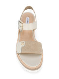 buckled sandals