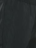 drop-crotch cropped track pants