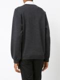 reversible crew sweatshirt