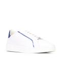 classic contrast trim sneakers