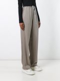 high-waisted trousers