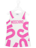 logo print tank top 