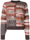 multi-pattern cardigan