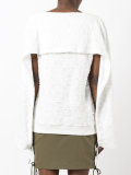 ruched jumper