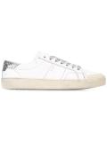 metallic detailing sneakers
