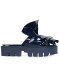 knotted slider sandals 