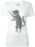 cat print T-shirt 