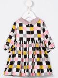 checked dress