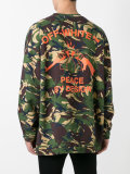 camouflage sweatshirt