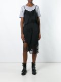 asymmetric slip dress