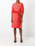 ruffled strap dress